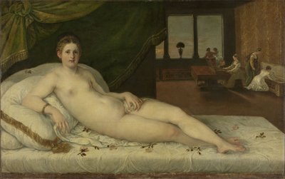 Venere reclinata, c.1540-60 da Lambert Sustris